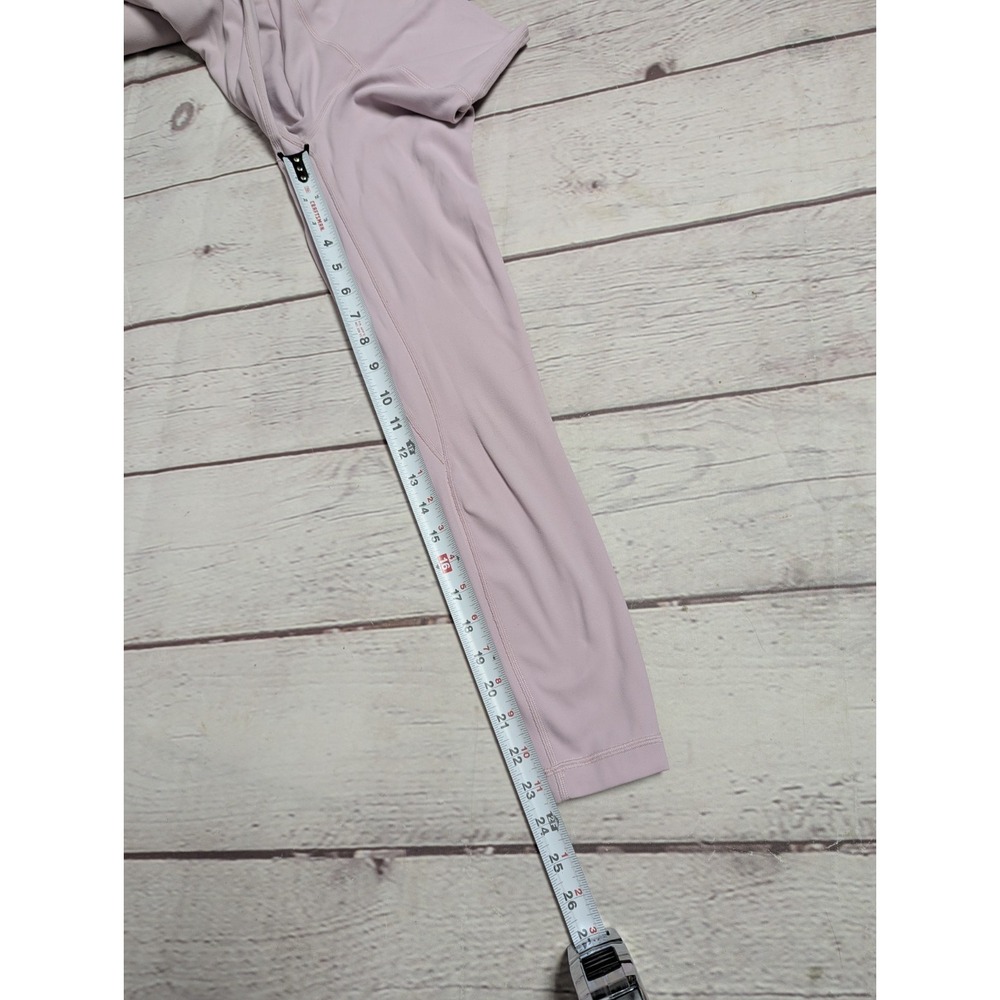 Lululemon Leggings Women 4 Pink Peony Align Pant High Rise Nulu Yoga W5CTCS 672 - Picture 5 of 6
